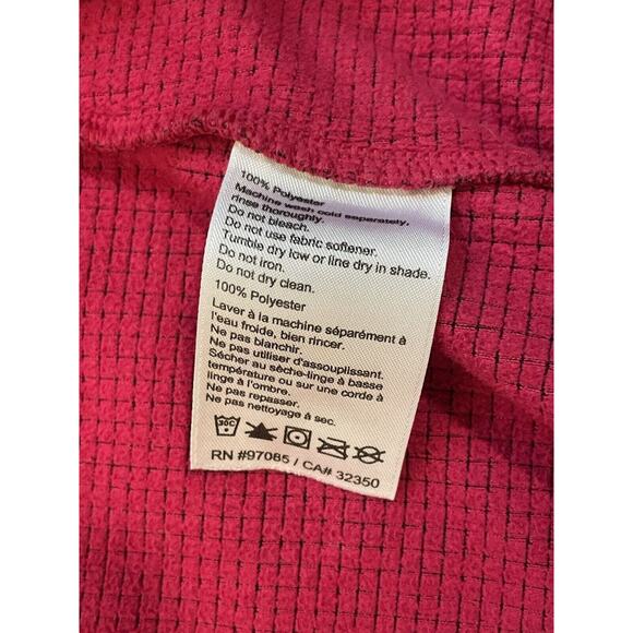 Outdoor Research Sweatshirt Womens Medium Red Long Sleeve Waffle Knit Active - Picture 9 of 12